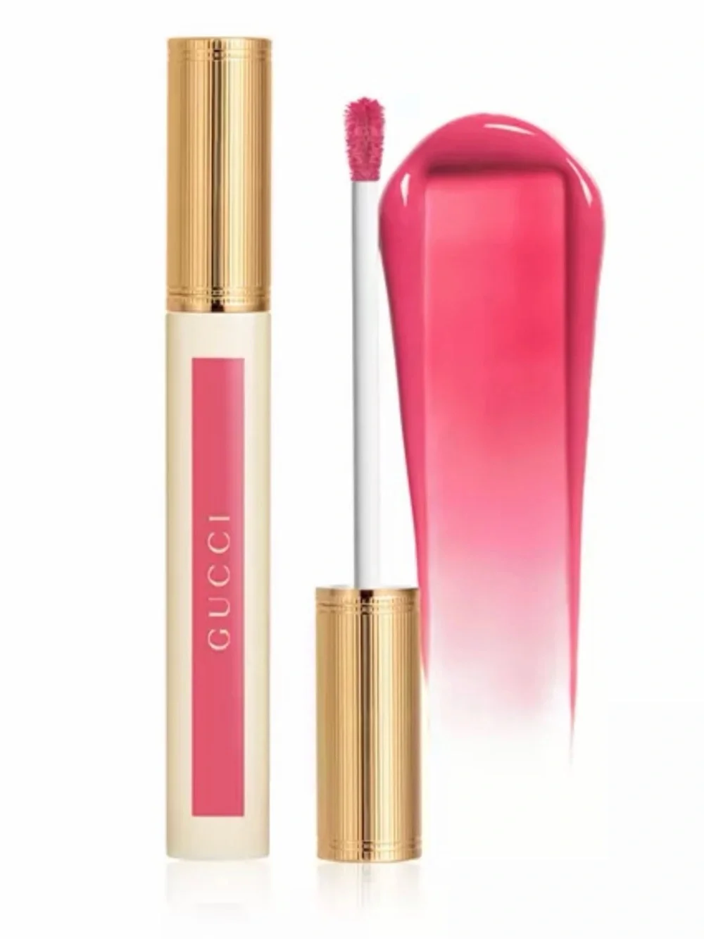 Gucci Glow Oil in Water Tint Liquid Lipstick 415 Clara Pink